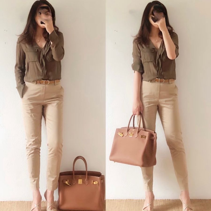 Hermes Birkin 35金棕色 愛馬仕鉑金包 愛馬仕包包-9