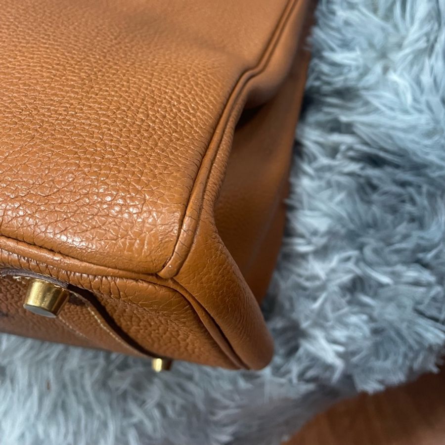Hermes Birkin 35金棕色 愛馬仕鉑金包 愛馬仕包包-25