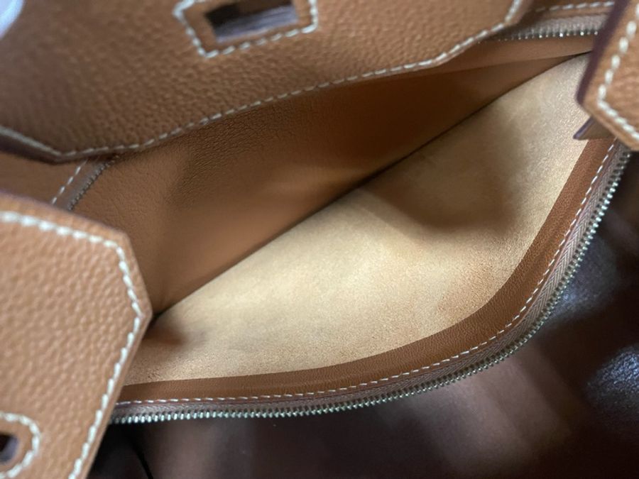 Hermes Birkin 35金棕色 愛馬仕鉑金包 愛馬仕包包-33
