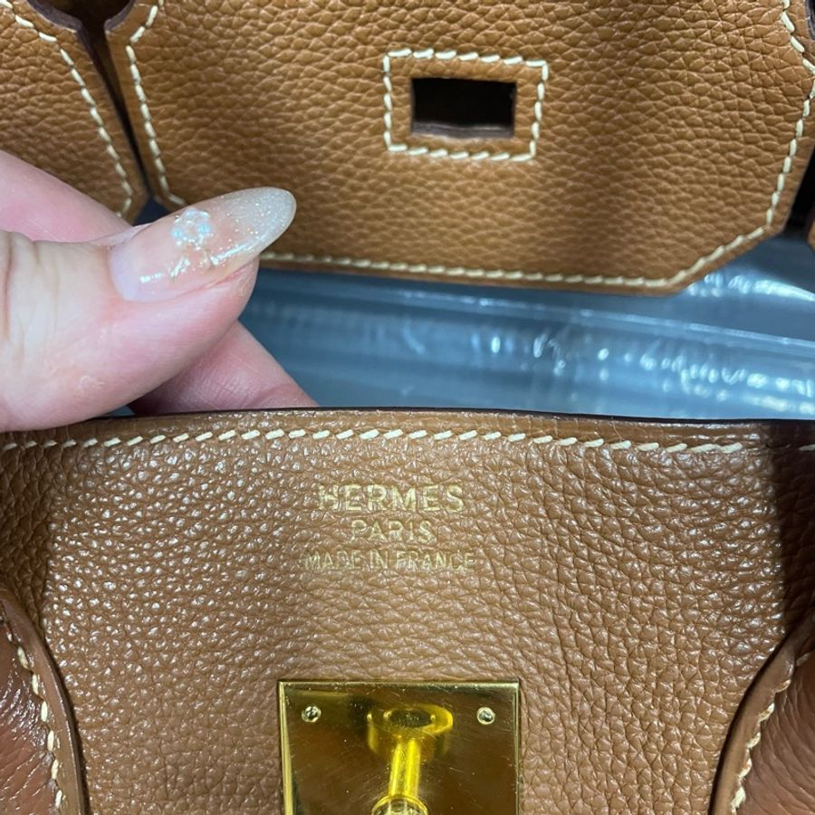 Hermes Birkin 35金棕色 愛馬仕鉑金包 愛馬仕包包-34