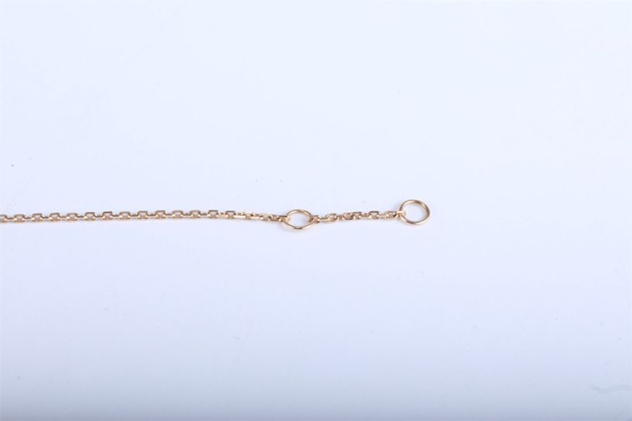 CARTIER(卡地亞) AMULETTE 護S身符 手鏈 超小號 粉貝母 S-M碼 玫瑰金-3