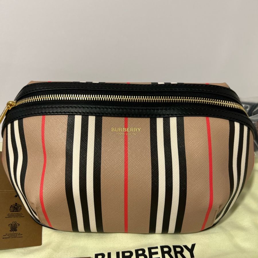 🔥🔥🔥100% Authentic Burberry經典 胸/腰包-5
