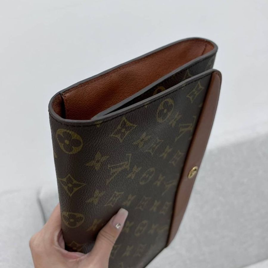 lv 路易威登 vintage 經𠔓 老花 手拿包 斜背包 肩背包 側背包 手提包-10