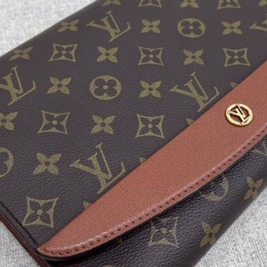 lv 路易威登 vintage 經𠔓 老花 手拿包 斜背包 肩背包 側背包 手提包-23