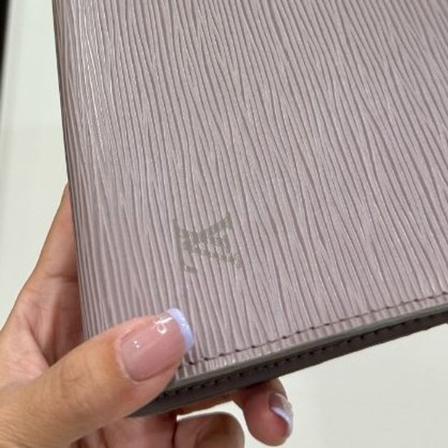 LV 路易威登 EPI 水波紋 丁香紫 芋香紫 麻將包 腋下包 手提包 手挽包 手拿包-24