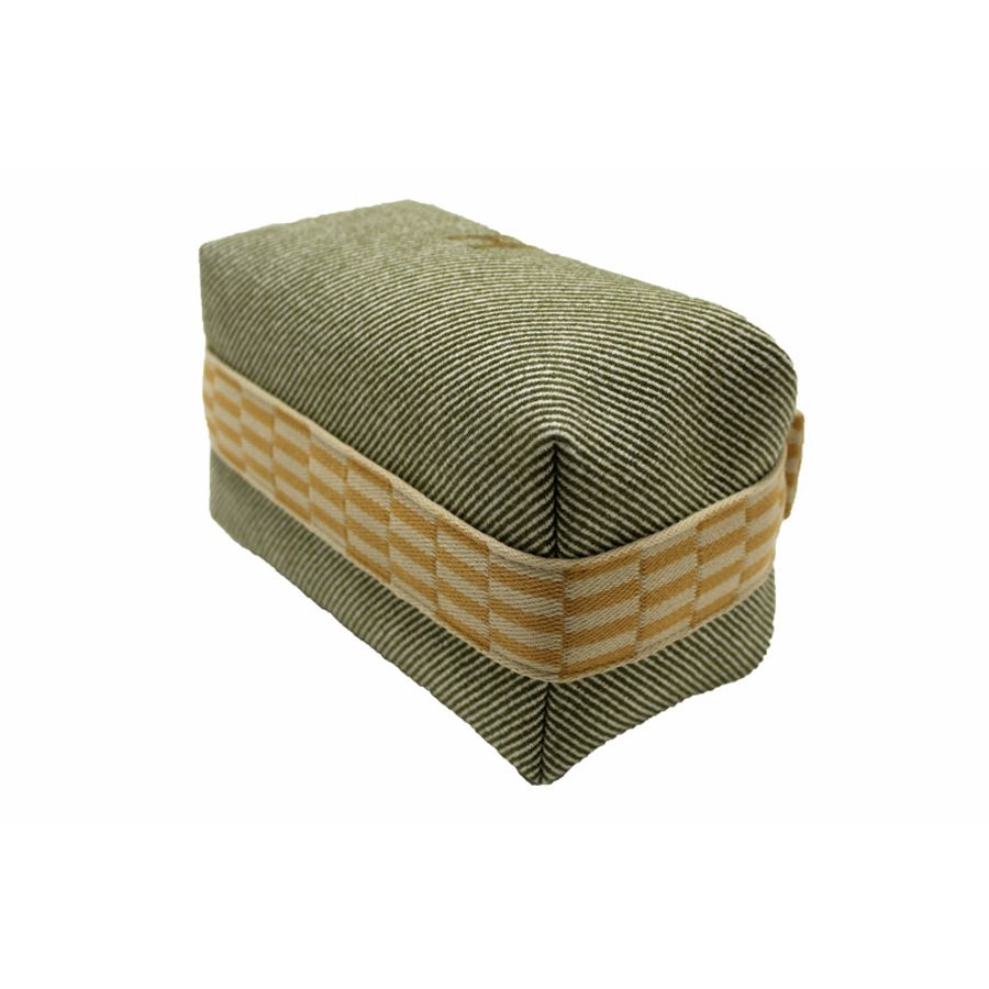 Hermes Wool Small Bride-A-Brac H Natte Pouch Vert Foret-13