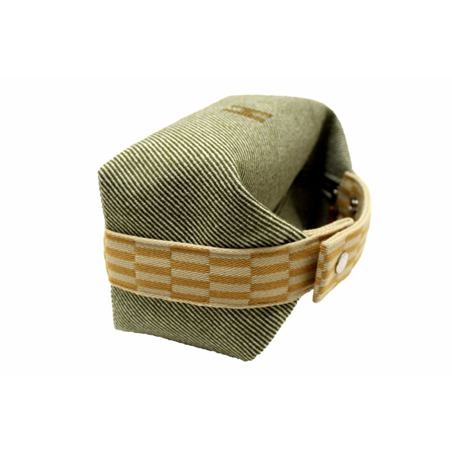 Hermes Wool Small Bride-A-Brac H Natte Pouch Vert Foret-14