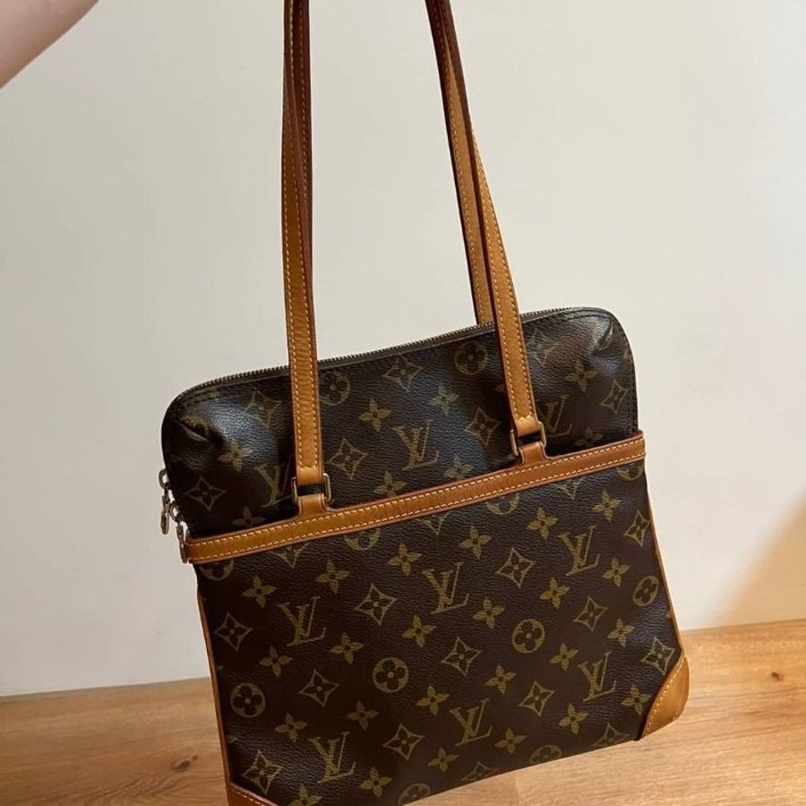 真品 LV vintage 老花 信封包 肩背包 側背包 手提包-3
