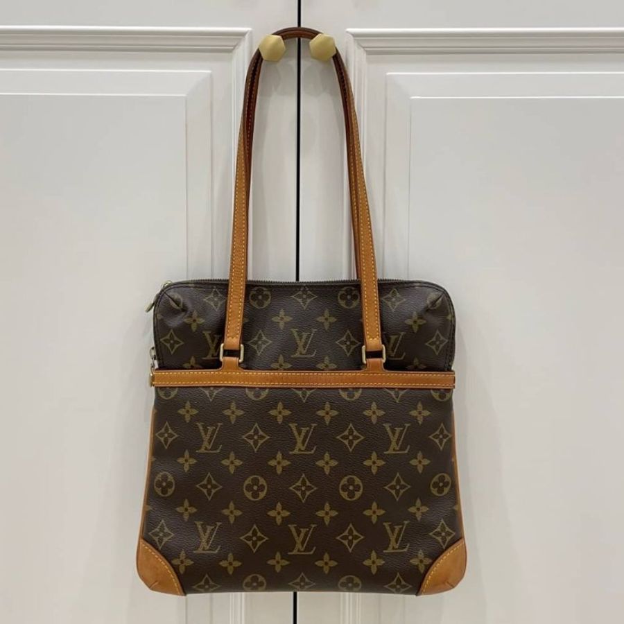 真品 LV vintage 老花 信封包 肩背包 側背包 手提包-10