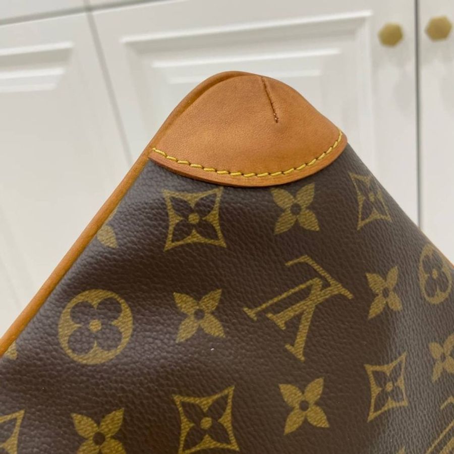 真品 LV vintage 老花 信封包 肩背包 側背包 手提包-16