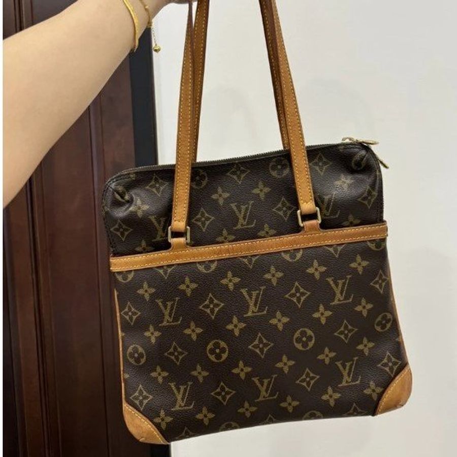 真品 LV vintage 老花 信封包 肩背包 側背包 手提包-20
