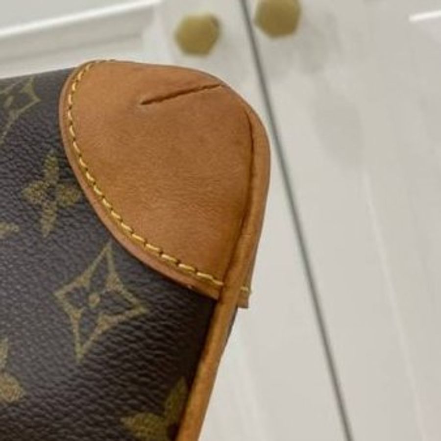 真品 LV vintage 老花 信封包 肩背包 側背包 手提包-23