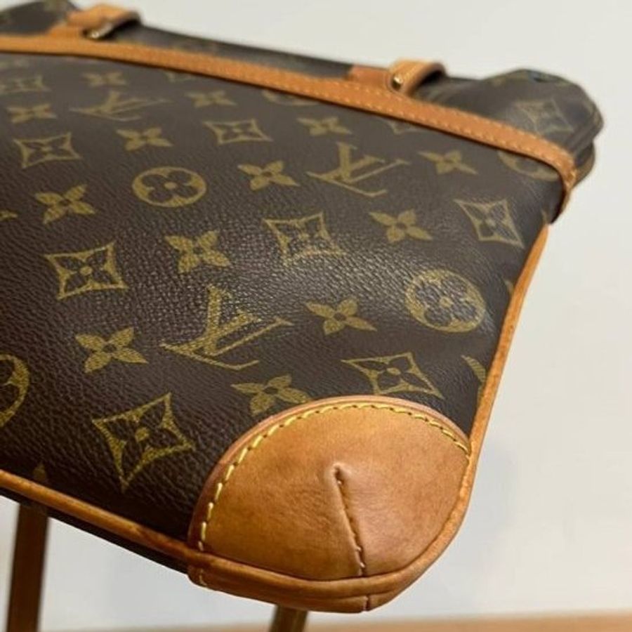 真品 LV vintage 老花 信封包 肩背包 側背包 手提包-28
