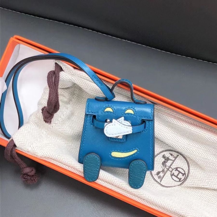 hermes愛馬仕Kellydoll娃娃掛件z刻,超可愛-0