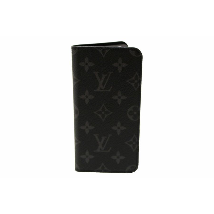 Louis Vuitton Monogram Eclipse iPhone 8 Max Folio Case-0