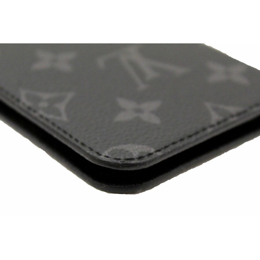 Louis Vuitton Monogram Eclipse iPhone 8 Max Folio Case-13