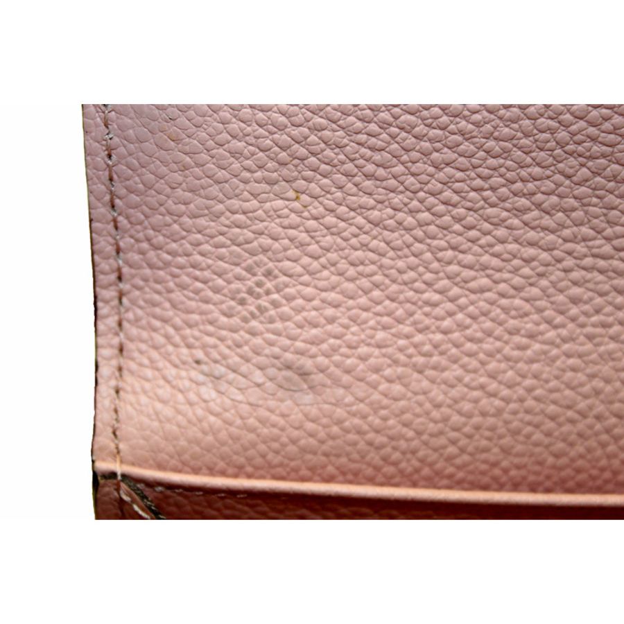 Louis Vuitton Pink Monogram Empreinte Leather Sarah Wallet-22