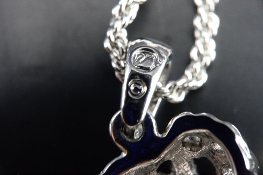SWAROVSKI 施華洛世奇 項鍊 全新水晶球 鑰匙圈 2 件組 含盒-13