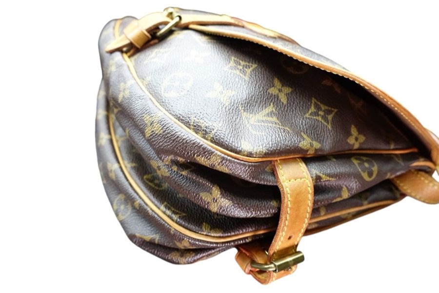 LOUIS VUITTON M42256 路易威登 LV Monogram Saumur 30 肩背包 斜背包 男包 中性 馬鞍包-6