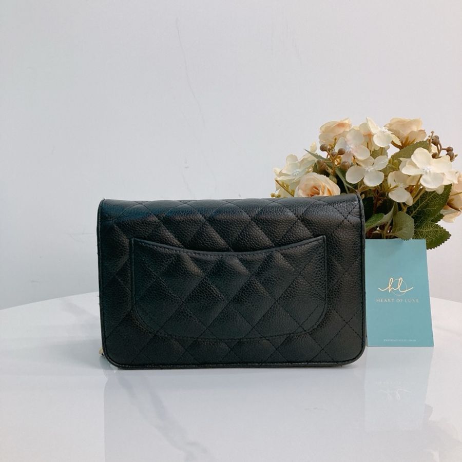 MS0066 CHANEL 香奈兒經典長銀包連鏈帶包包CLASSIC WALLET ON CHAIN CAVIAR-25