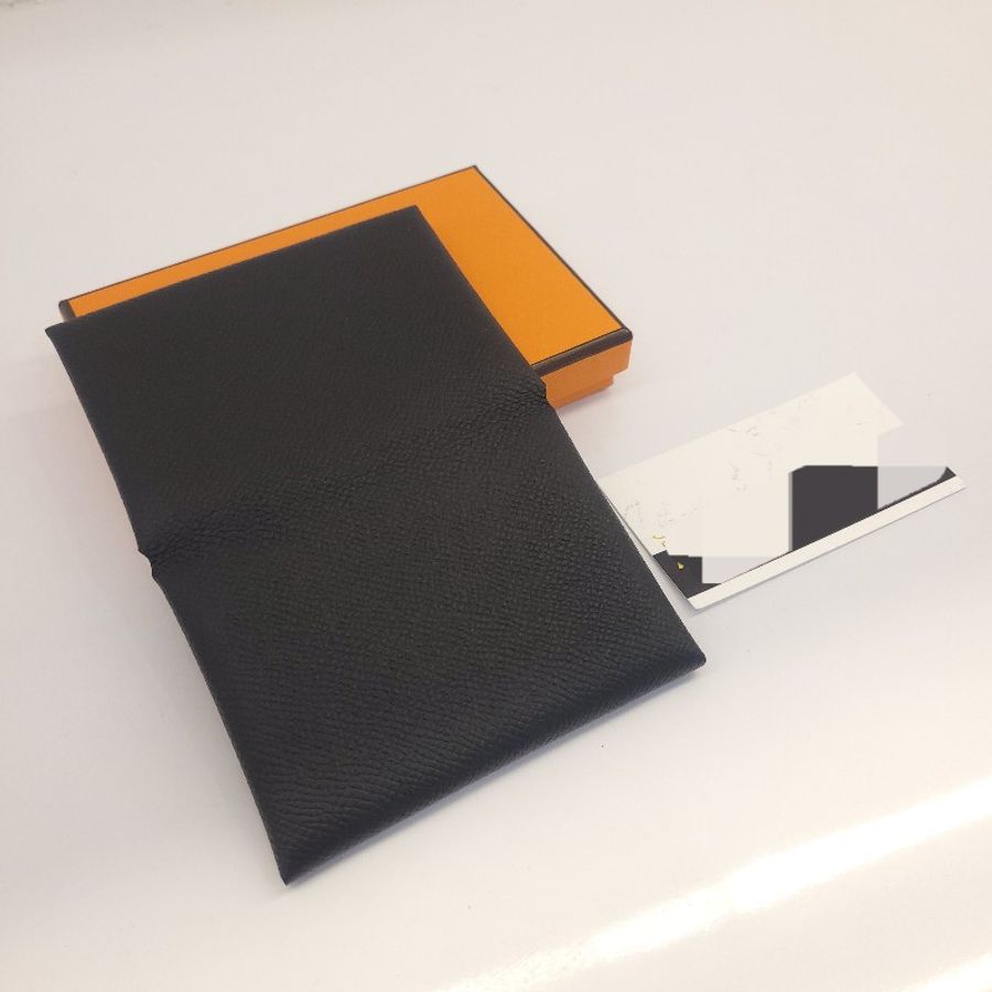 Hermès Calvi duo box 零錢卡包 (黑)-1