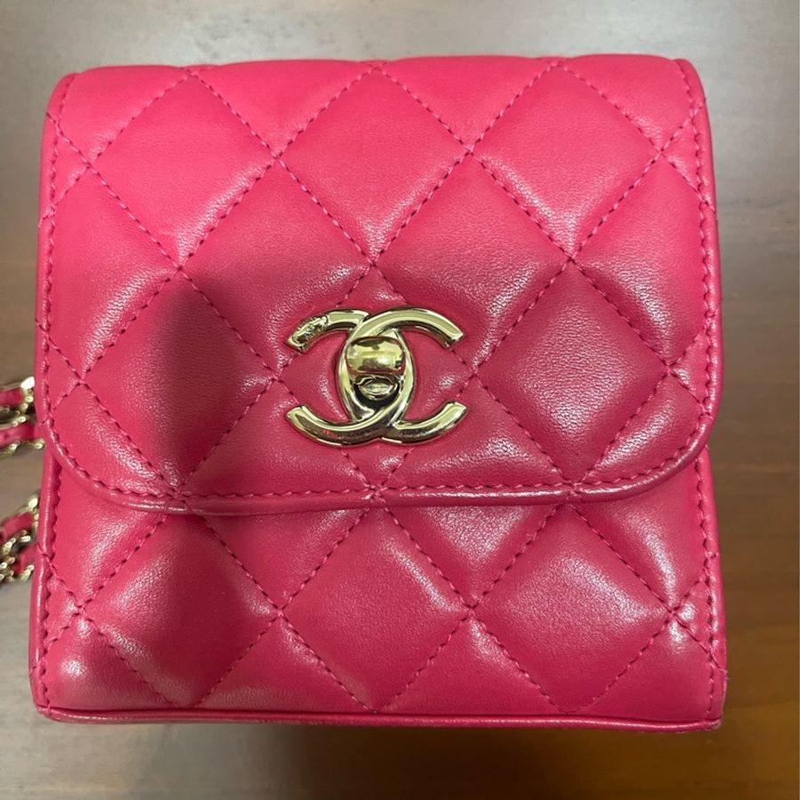 全網最低價 chanel mini trendy cc斜跨包-1