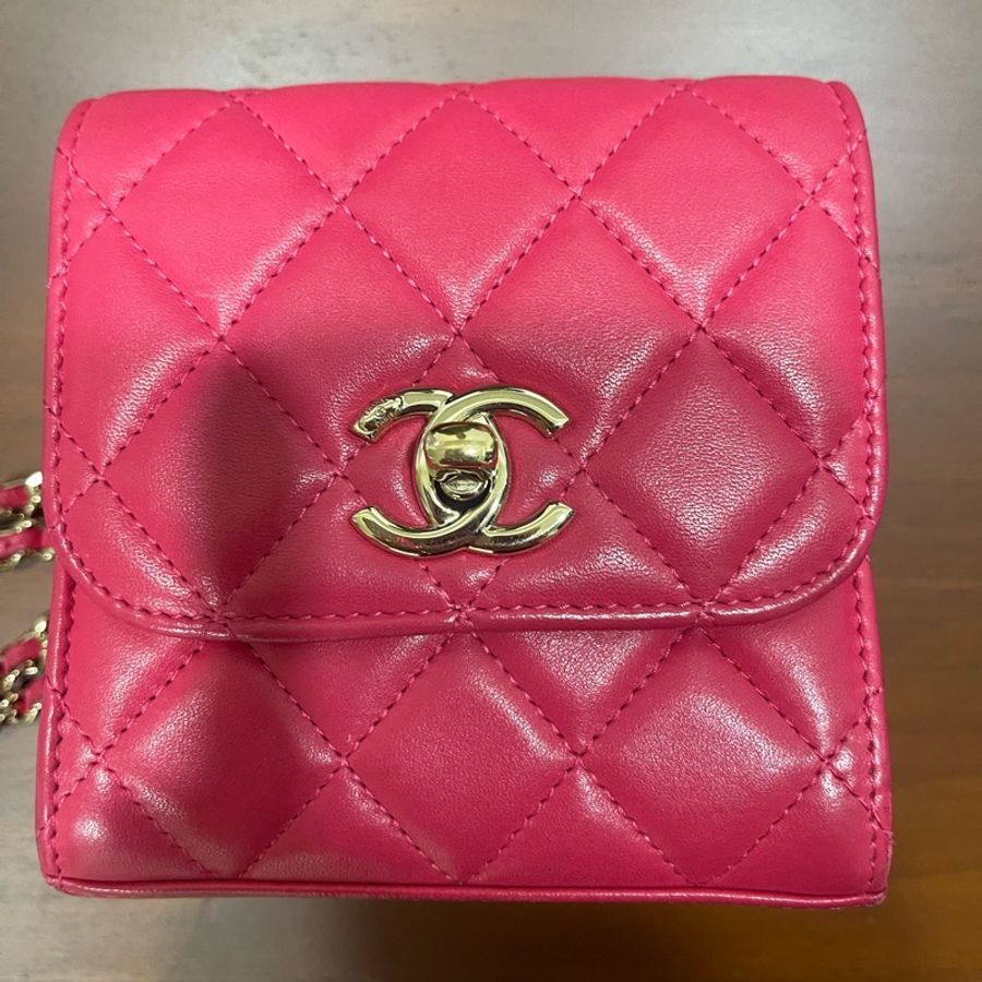 全網最低價 chanel mini trendy cc斜跨包-6