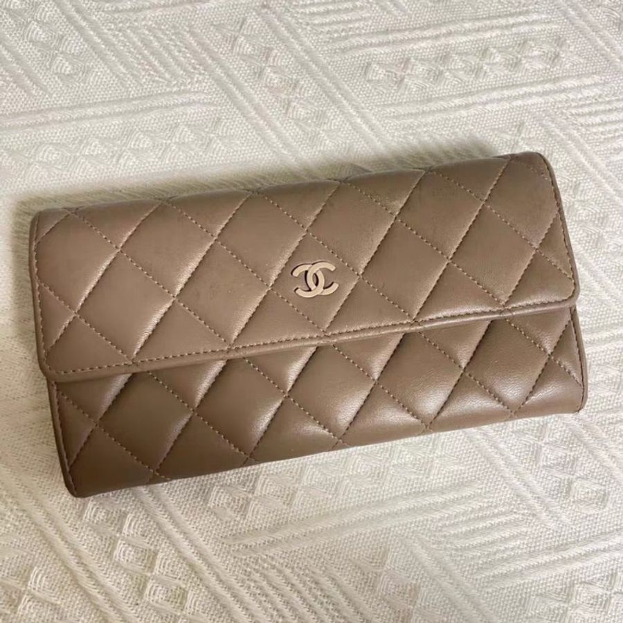Chanel 羊皮長夾-0