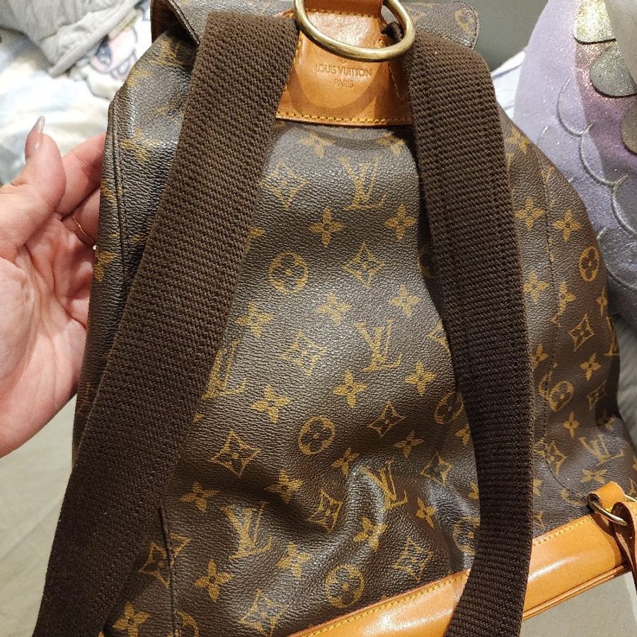 日本中古真品LOUIS VUITTON 路易威登 Monogram大號GM老花背包M51135-6