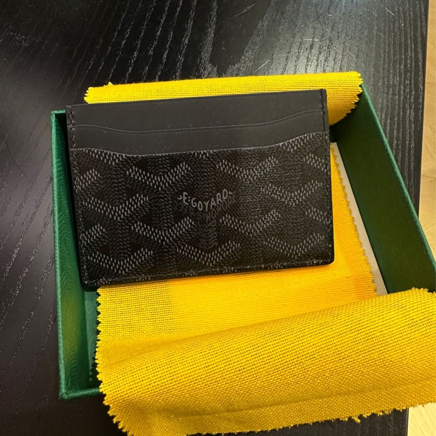 🔥Goyard 24年超限量男士卡包 Jet Black 聖誕送禮驚喜🎁-0