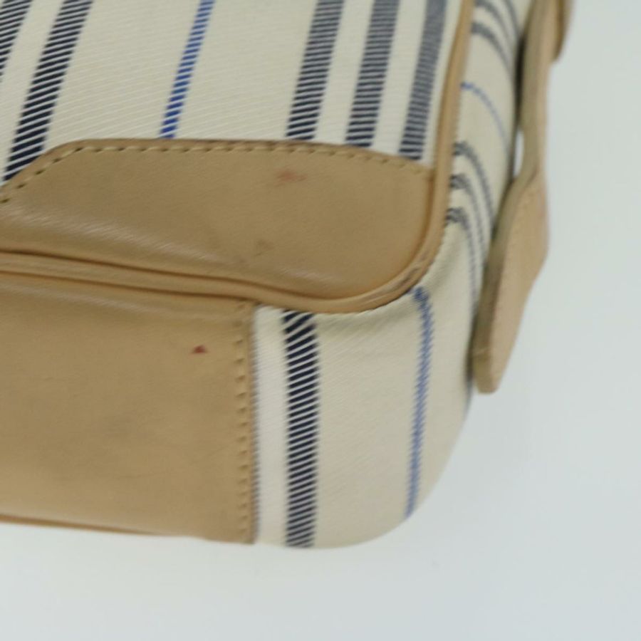 【日本直送】BURBERRY Nova 格紋帆布單肩包 米色 正品 yb507-9