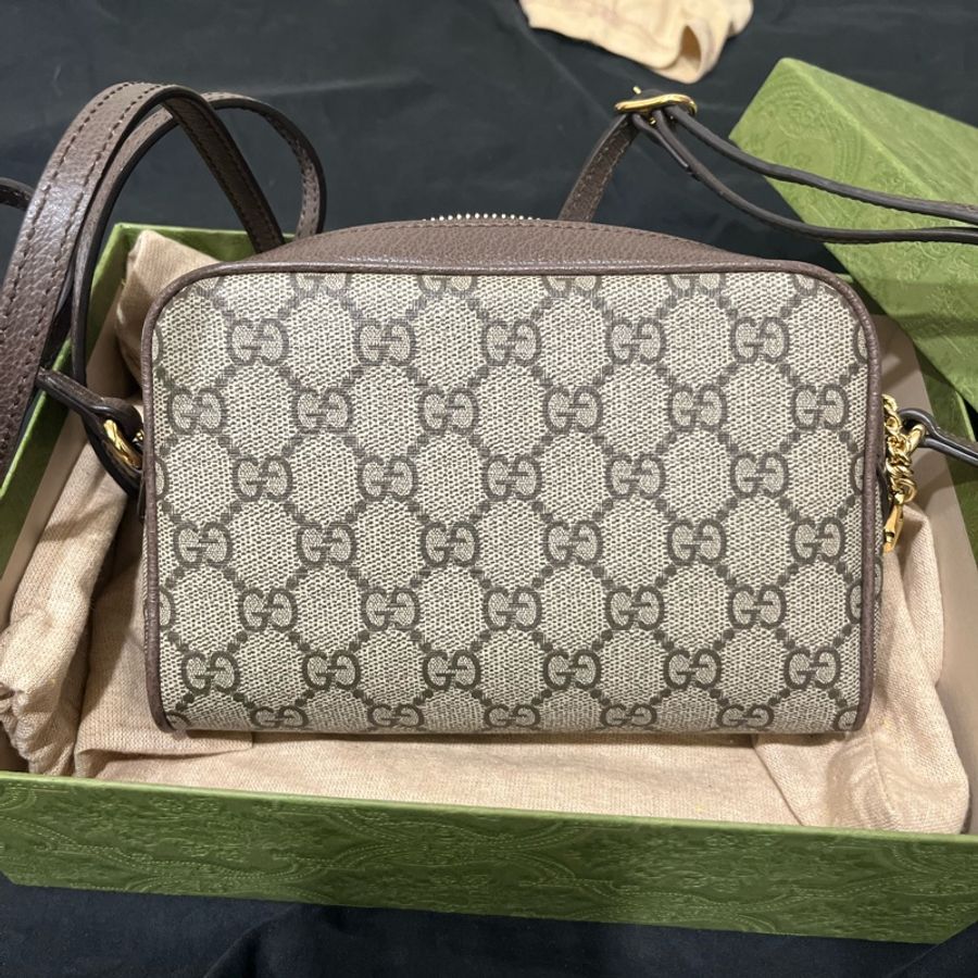 Gucci ophidia GG 斜背小包 全新-1