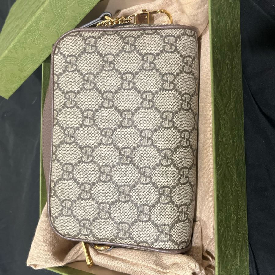 Gucci ophidia GG 斜背小包 全新-6