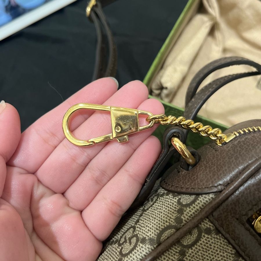 Gucci ophidia GG 斜背小包 全新-10