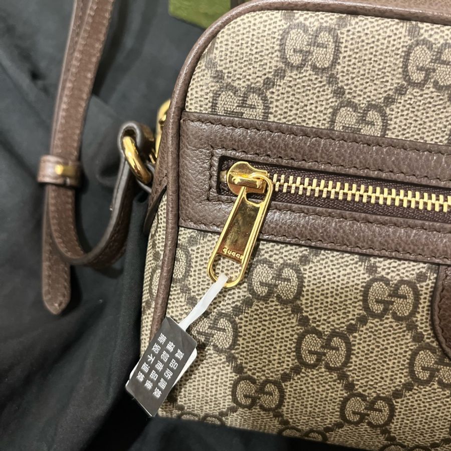 Gucci ophidia GG 斜背小包 全新-11