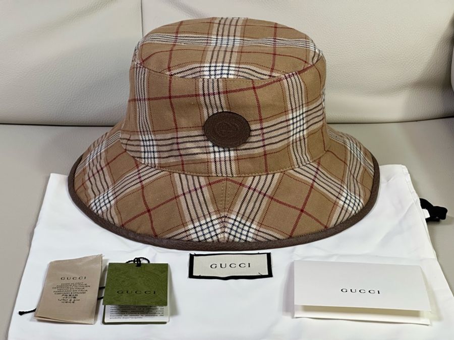 GUCCI 漁夫帽 7008514HAOT 尺寸L-0