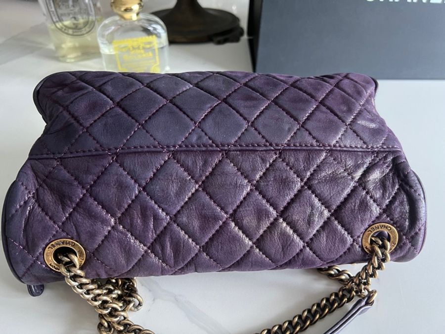 Chanel 紫色孟買系列包-2