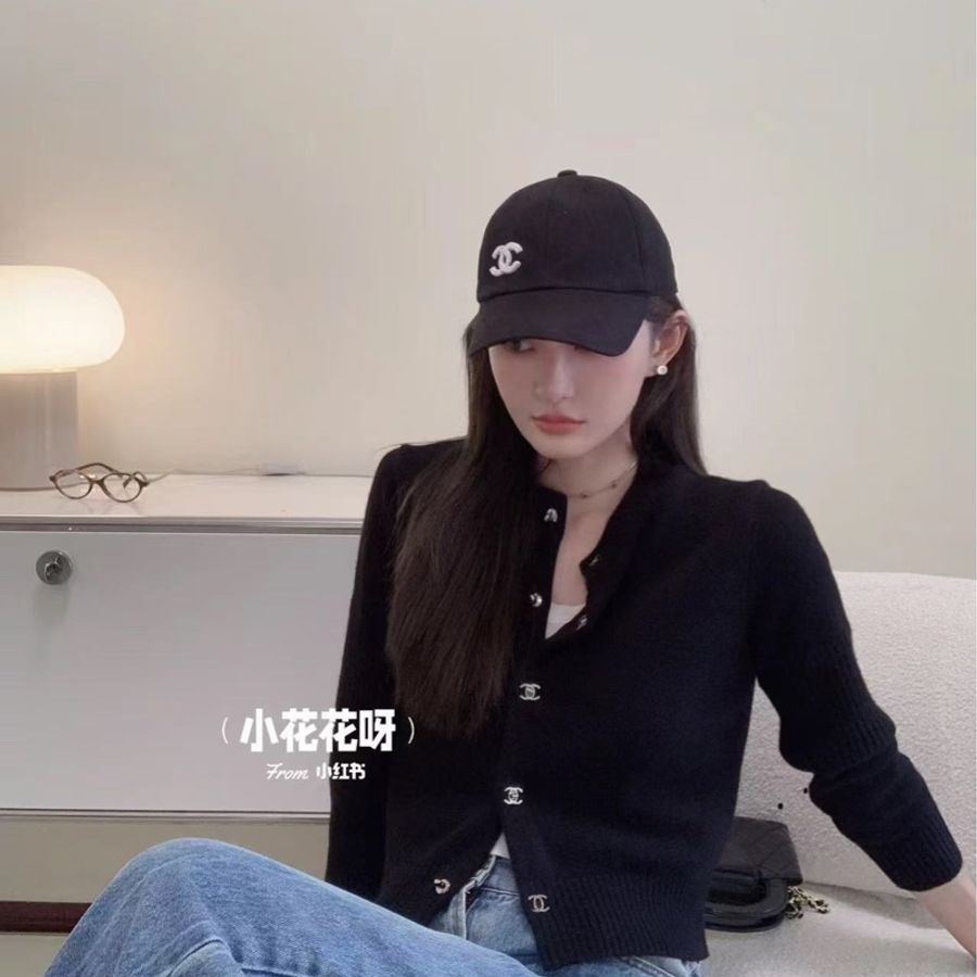 🔥全網最火 Chanel 香奈兒 24b 書包扣黑色開衫！一件難求！拼手速💨-3