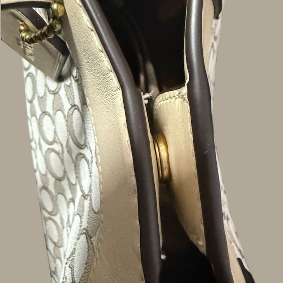 全新 COACH Field Tote 30 托特包 C3282 專櫃款-11