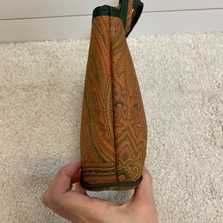 Etro 義大利奢華品牌 迷你托特手提包 獨特佩斯利花紋 小巧可愛-2