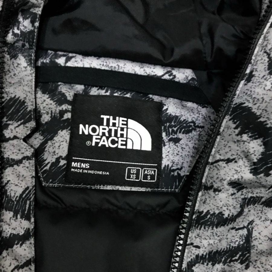 全新 The North Face 北面機能性防水防風保暖外套 雪地迷彩 灰黑色 少有戶外運動登山滑雪款 鋪棉 北臉-11