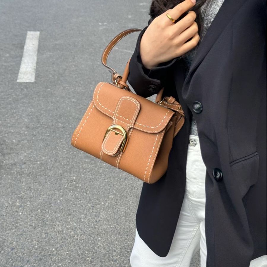 Delvaux Brilliant Mini金棕色🔥9新🔥黃金尺寸🔥-7