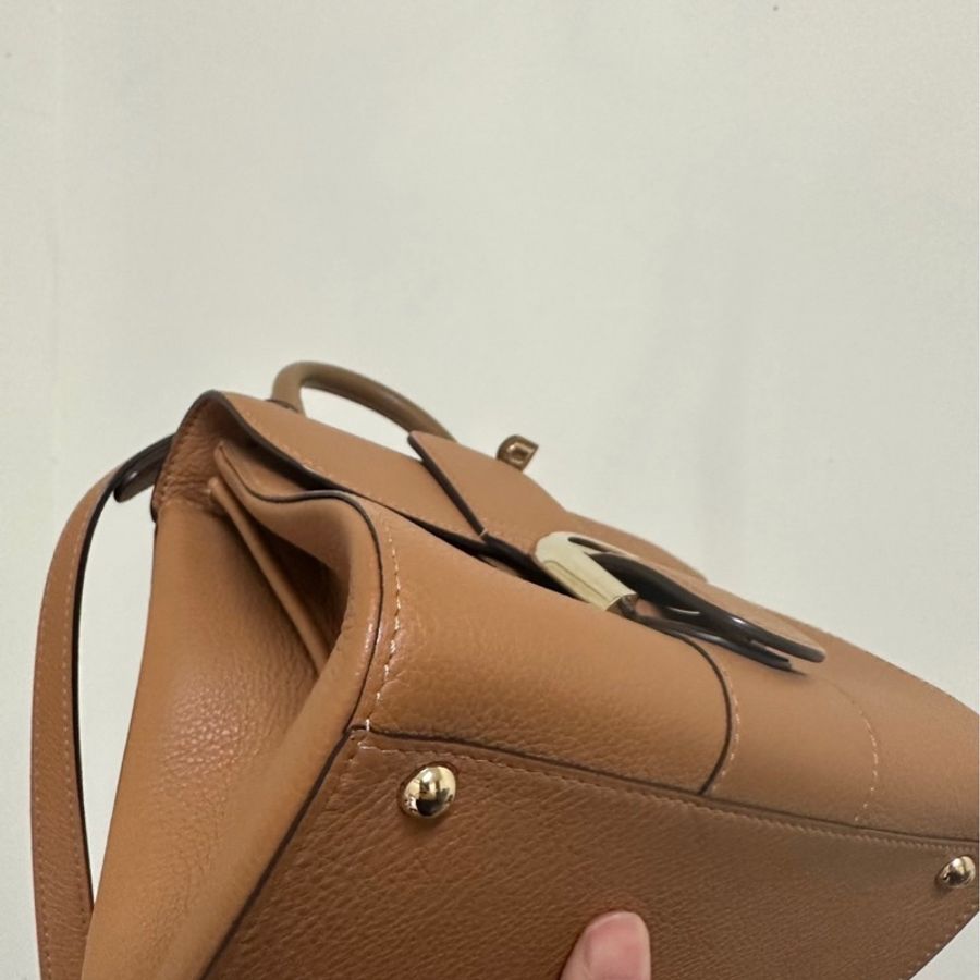 Delvaux Brilliant Mini金棕色🔥9新🔥黃金尺寸🔥-34