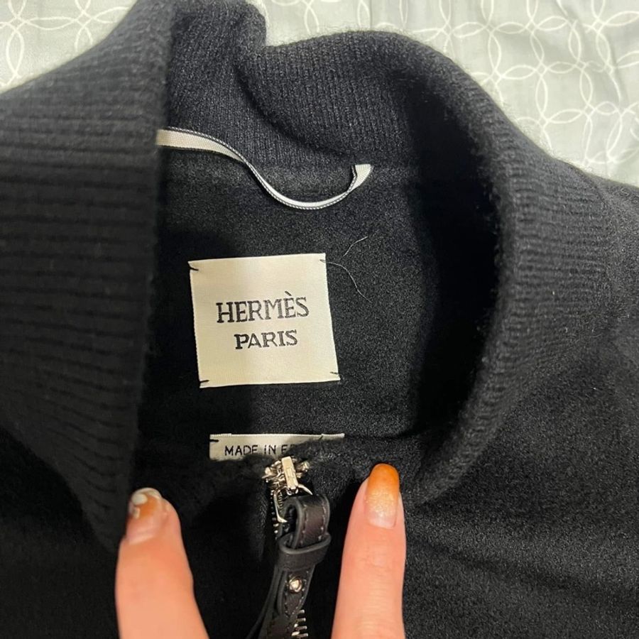 售全新Hermes cashmere 經典外套-3