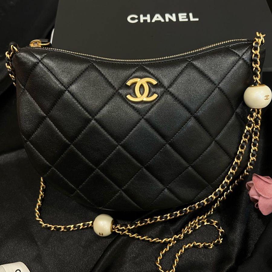 ෆ Chanel hobo 珍珠貝殼包🐚🫧-6