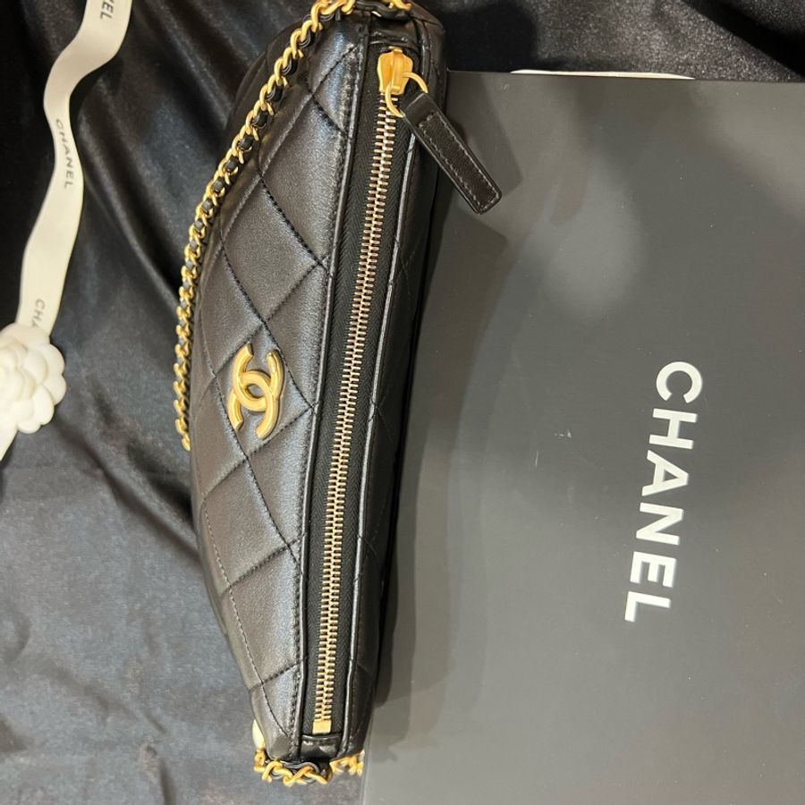ෆ Chanel hobo 珍珠貝殼包🐚🫧-13