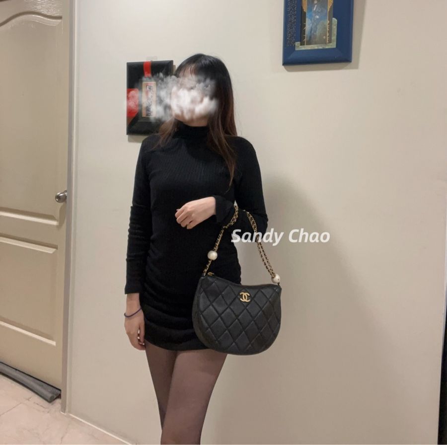 ෆ Chanel hobo 珍珠貝殼包🐚🫧-1