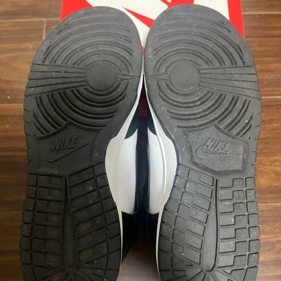 Dunk High Black White 25.5cm黑白 熊貓 高筒-3