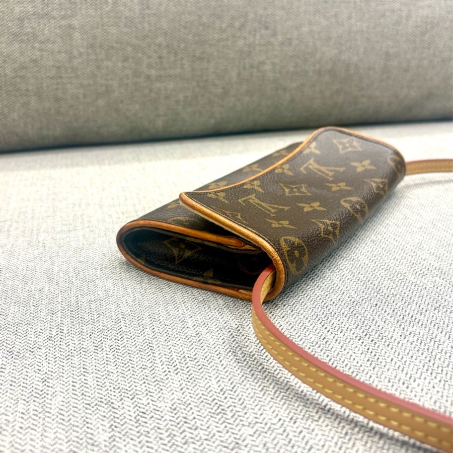 ✨ LV 經典老花信封包 手拿包 單肩包 斜挎包 腰包-3