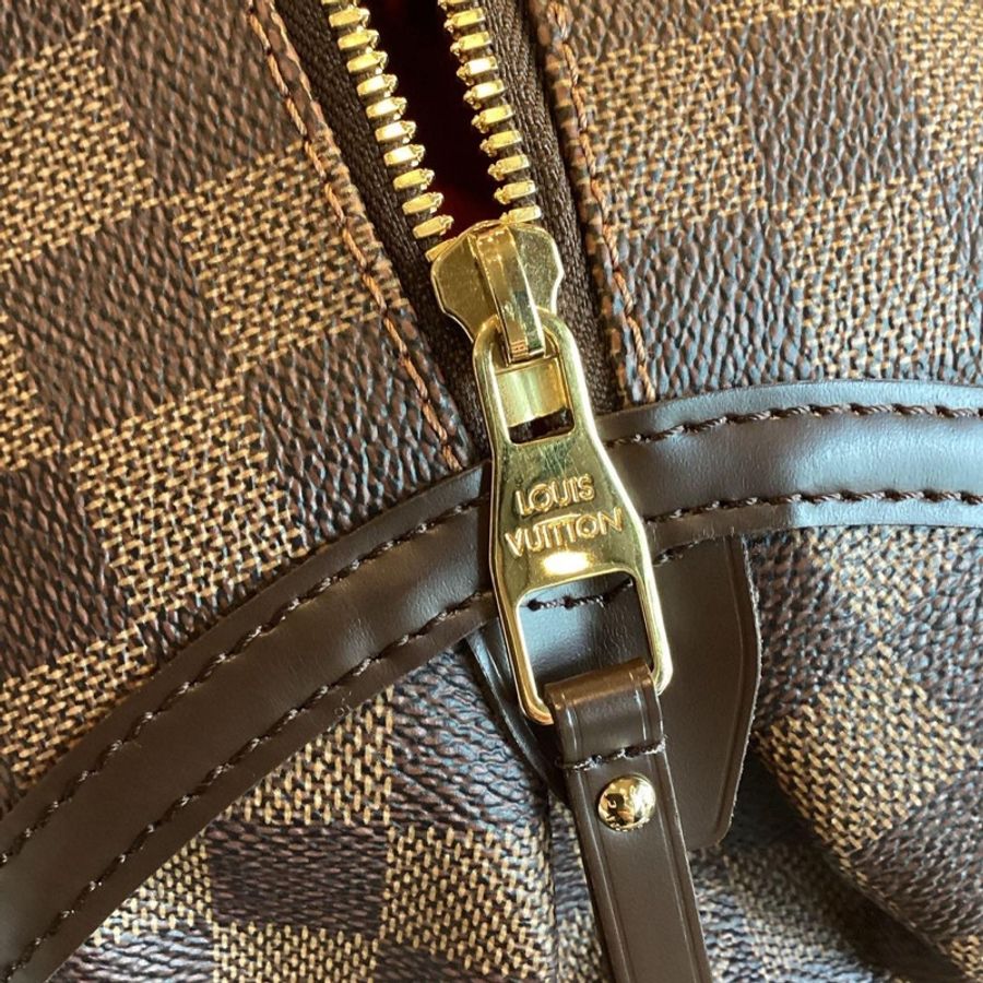 誠可小議。#Louis Vuitton Rivington GM : FL0111。#LV 棋盤格波士頓包。誠可小議^_^-2